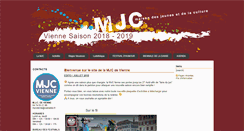 Desktop Screenshot of mjc-vienne.org