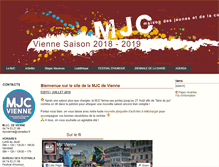 Tablet Screenshot of mjc-vienne.org